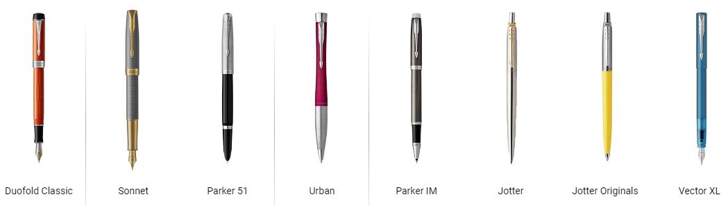 Długopisy Parker