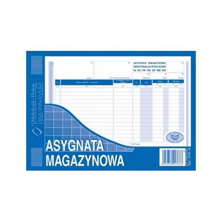 DRUK ASYGNATA MAGAZYNOWA A5, 80 str., Michalczyk 378-3