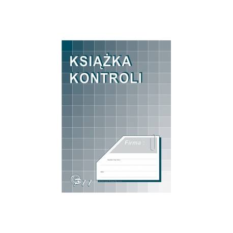 KSIĄŻKA KONTROLI A4, 40 str, Michalczyk P-11