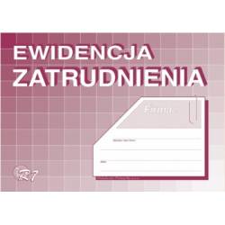 EWIDENCJA ZATRUDNIENIA A5, 32 str, Michalczyk R-7