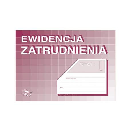 EWIDENCJA ZATRUDNIENIA A5, 32 str, Michalczyk R-7