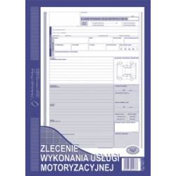 DRUK zlecenie wykonania usługi motoryzacyjnej A4, 80 str., Michalczyk