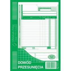 DRUK DOWÓD PRZESUNIĘCIA A5, 80 str., Michalczyk 310-3