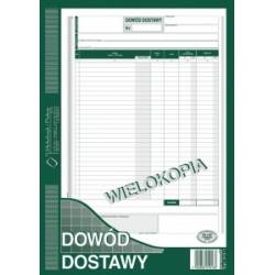 DRUK DOWÓD DOSTAWY A4, 80 str., Michalczyk 315-1