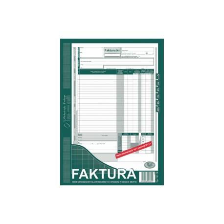 DRUK FAKTURA VAT A4, 80 str., Michalczyk 121-1