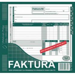 DRUK FAKTURA VAT 2/3 A4, 80 str., Michalczyk 122-2