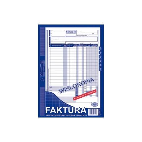 DRUK FAKTURA VAT A4, 80 str., Michalczyk 100-1
