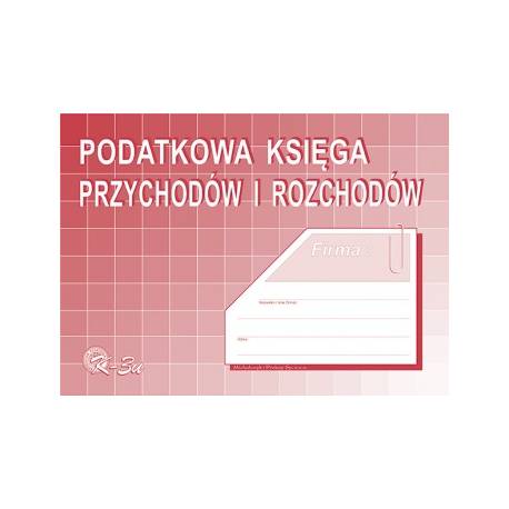 PODATKOWA KSIĘGA PRZYCHODÓW I ROZCHODÓW A5, 32 str, Michalczyk k-3