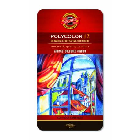 Kredki artystyczne Polycolor Koh-i-noor, 48 kolorów