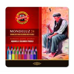 Kredki Mondeluz 3726 48 kolorów op. metalowe