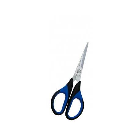 Nożyczki profesjonalne Leniar, gumowy uchwyt, 15,5 cm