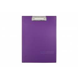 Deska z klipsem, Clipboard Biurfol, podkładka z klipem A4, violet