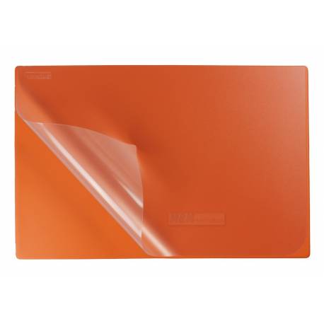 Podkład na biurko z folią 38x58 orange Biurfol