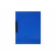 Skoroszyt PP A4 z klipsem Biurfol, transparentny niebieski