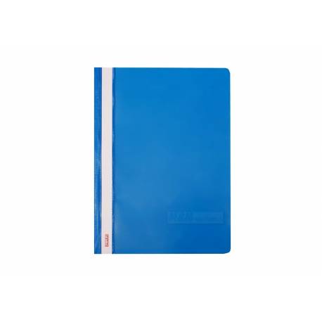 Skoroszyt A4, twardy skoroszyt plastikowy na dokumenty, 20 sztuk, niebieski