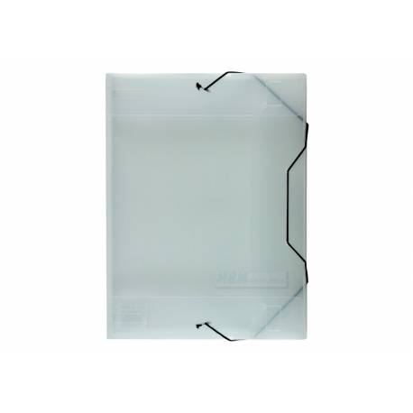 Teczka z gumką PP pudło Biurfol TG13, transparentny bezbarwny