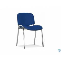 Krzesło konferencyjne ISO chrome CU-6 nieb. niebieskie