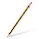 Ołówek techniczny Staedtler Noris z gumką 122, tw-- hb