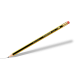 Ołówek techniczny Staedtler Noris z gumką 122, tw-- hb