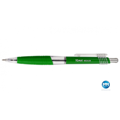 Długopis MEDIUM TO-038 zielonyTOMA