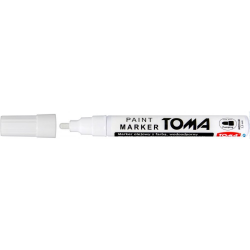 Marker olejowy biały TO-440 TOMA