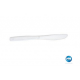Nóż plastikowy jednorazowy przezroczysty (100szt)