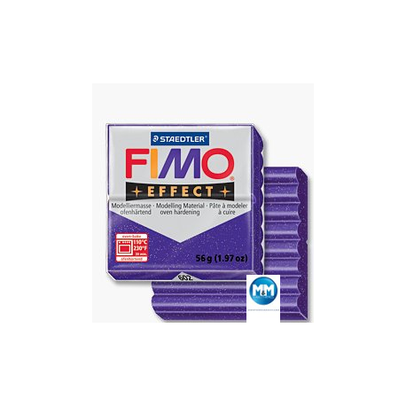 Kostka FIMO effect 57g, pył księżycowy marmurkowy, masa termoutwardzalna, Staedtler