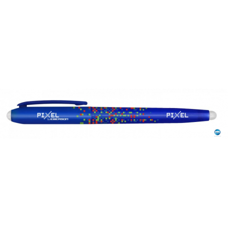 Długopis termościeralny PIXEL 0,7mm, zmazywalny, niebieski