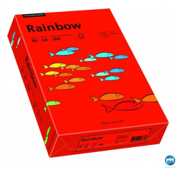 Papier xero Rainbow intensywny A4 80g, c.czerwony r28