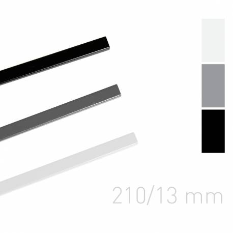 Kanały lakier METALBIND, O.Simple channel 13mm czarny 210mm-25 szt.