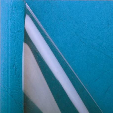 Termookładki PCV + karton skóropodobny, O.OFFICE /25/ 8mm niebieskie