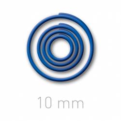 Plastikowe kółeczka do ręcznego bindowania, O.easyRING 10 mm, niebieski