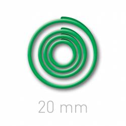 Plastikowe kółeczka do ręcznego bindowania, O.easyRING 20 mm, zielony
