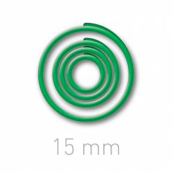 Plastikowe kółeczka do ręcznego bindowania, O.easyRING 15 mm, zielony