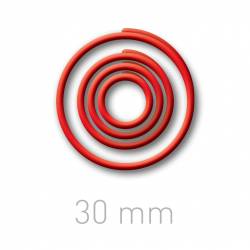 Plastikowe kółeczka do ręcznego bindowania, O.easyRING 30 mm, czerwony