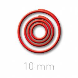 Plastikowe kółeczka do ręcznego bindowania, O.easyRING 10 mm, czerwony