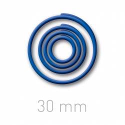 Plastikowe kółeczka do ręcznego bindowania, O.easyRING 30 mm, niebieski