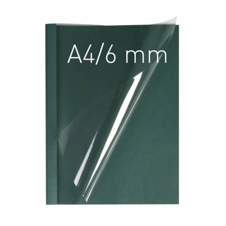 Termookładki PCV + karton lnopodobny, Thermolinen /100/ 6mm zielone