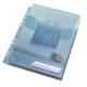 Ofertówka A4, folder Leitz Combifile, poszerzany, niebieski, folia 3 szt.