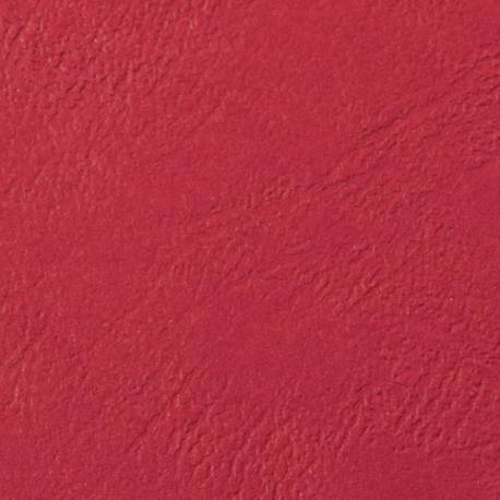 Okładki do bindowania skóropodobne GBC LeatherGrain, A4, 250 gm2, czerwone 
