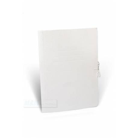Teczka biurowa wiązana do akt, biała teczka papierowa A4, 350g/m2