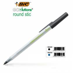 Długopis ECO ROUND STIC czarny BIC