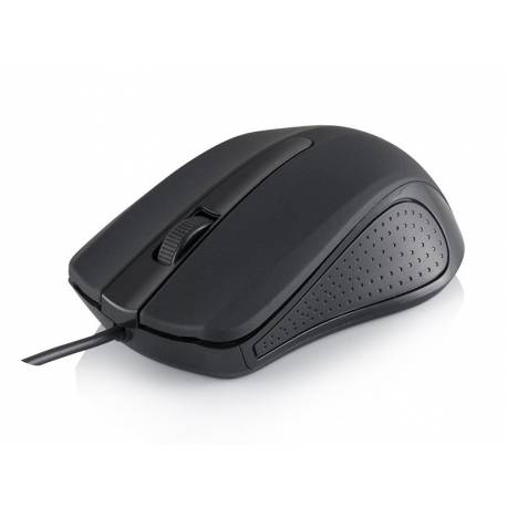 Mysz przewodowa Modecom MC-M9 optyczna OEM bez logo czarna