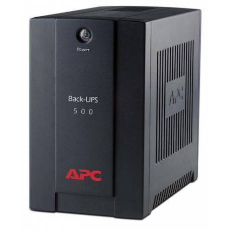 Zasilacz UPS APC BX500CI BACK-UPS 500 VA, AVR, gniazda zasilające IEC