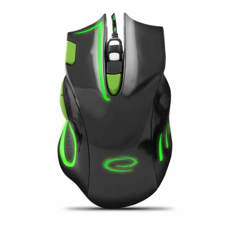 Mysz przewod Esperanza MX401 Hawk optyczna Gaming usb czar-ziel