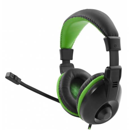 Słuchawki z mikrofonem Esperanza "Albatros" Gaming czarno-zielone