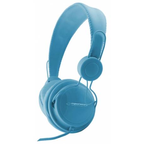 Słuchawki Esperanza EH148B niebieskie