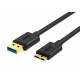 Kabel USB Unitek Y-C461GBK USB 3.0 microB/USB M/M 1m