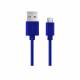 Kabel USB Esperanza Micro USB 2.0 A-B M/M 1,0m niebieski