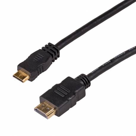 Kabel HDMI 1.4 Akyga AK-HD-10M HDMI - miniHDMI 1m